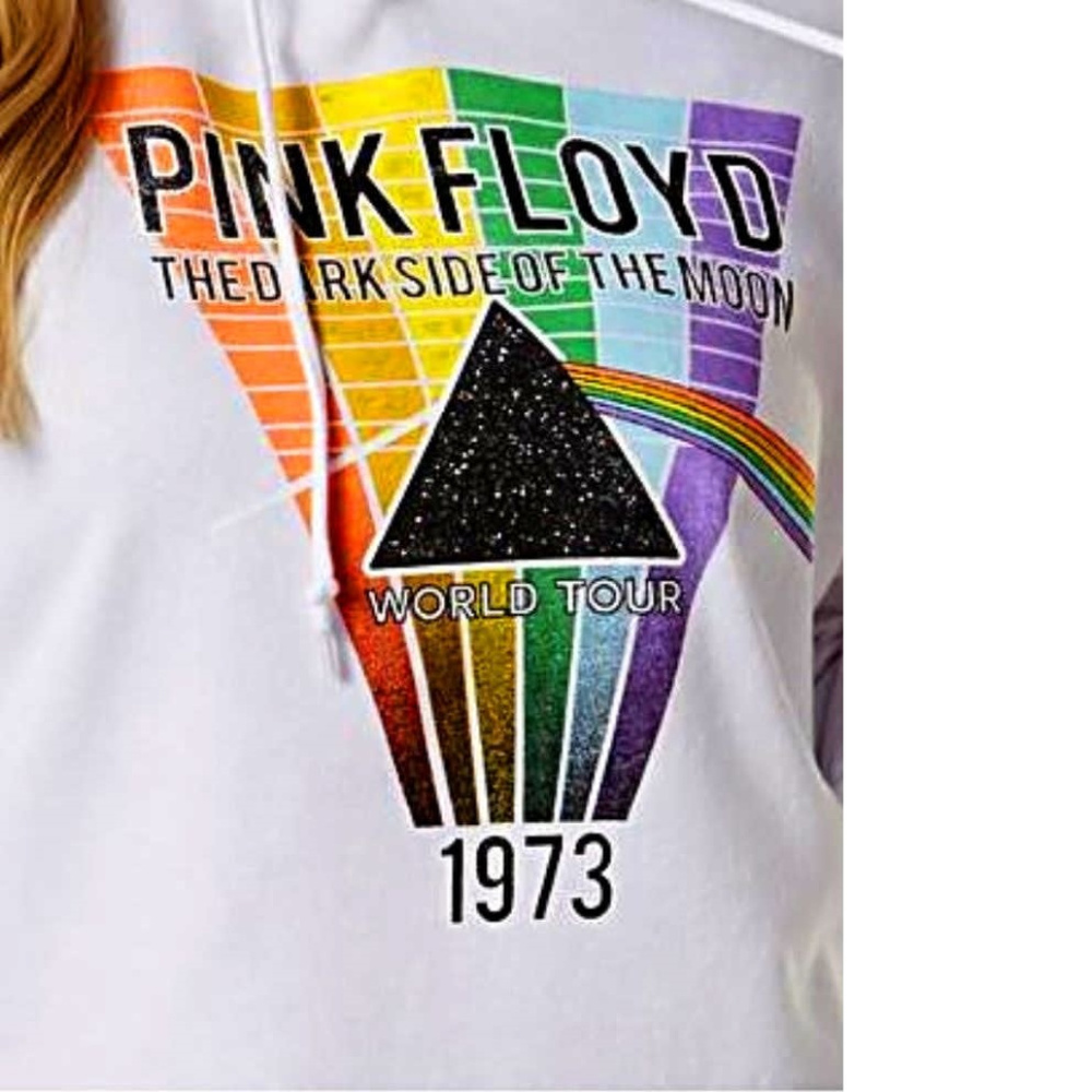 Pink Floyd T-Shirt World Tour 1973 Crop Tee M L XL - Picture 2 of 3